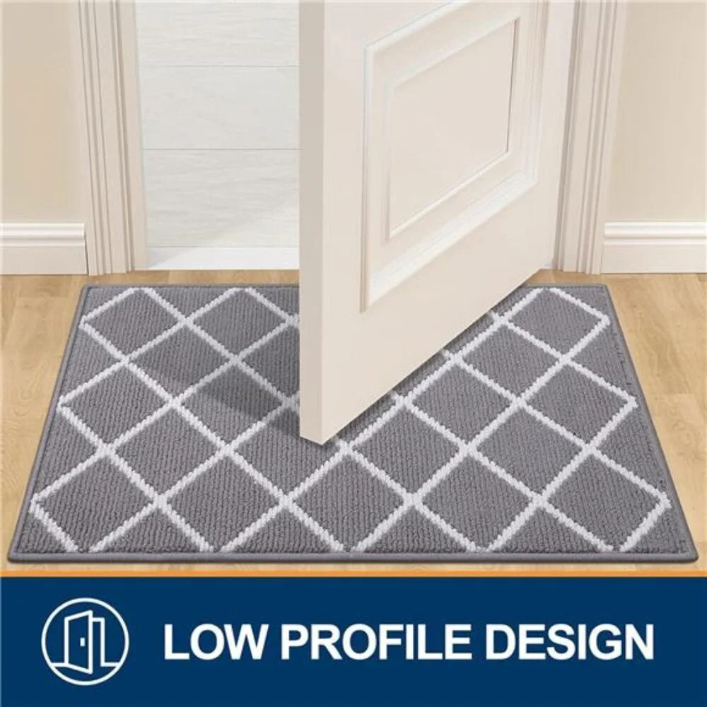 Indoor Door Mat, Dirt Resistant and Absorbent, Low-Profile, Non-Slip, Washable I